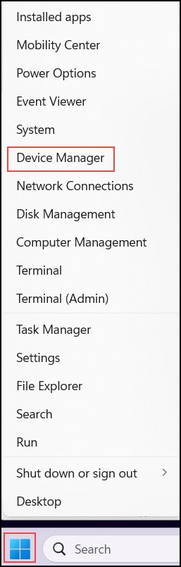 start-device-manager