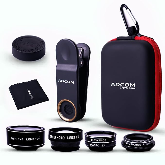 mobile photography lens kit adcom