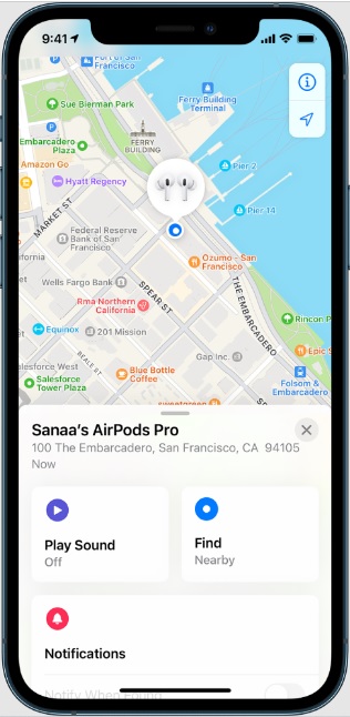 search-airpods-using-find-my-app