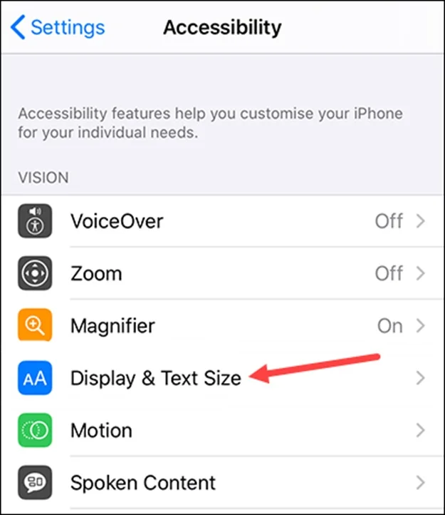 display-and-text-size-iphone