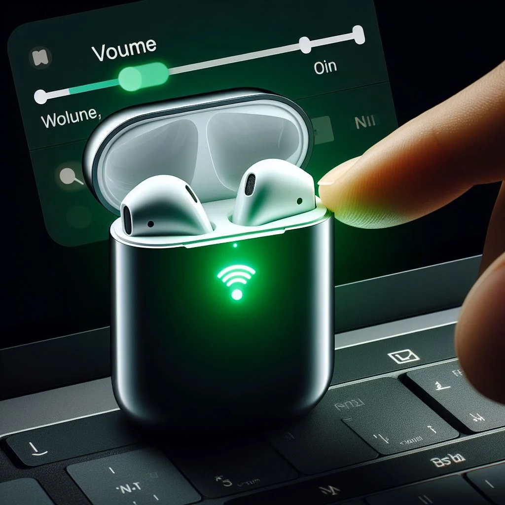 airpods-showing-green-light